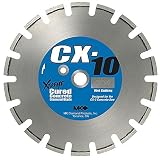 MK Diamond 159616 MK-CX-10 14-Inch Wet Cutting Segmented Saw Blade with 1-Inch Arbor for Cured Concr