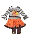 Rare Editions Baby Girls' Tutu Legging Set Turkey 24M [並行輸入品]