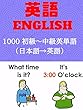 品詞別・初級〜中級英単語 4000（日本語→英語）パート3 Part of-Speech Elementary to Intermediate English Words