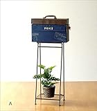 郵便ポスト スタンド型 おしゃれ 置き型 アンティーク レトロ メールボックス シャビーなスタンドポスト バッグ2カラー [peo1718] (A)