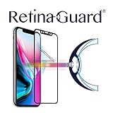 retinaguard anti-blueライト強化ガラススクリーンプロテクターfor iPhone X – SGS & Intertekテスト – ブロック過剰な有害なブルーライト低減、眼精疲労と(