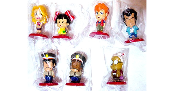 Amazon アニメヒーローズ Dr スランプ アラレちゃん 7種 フィギュア ドール 通販