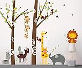 Pop Decors Party in the Woodland Beautiful Wall Stickers for Kids Rooms [並行輸入品]