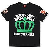 ベビードール BIG王冠Tシャツ 男女兼用 S ブラック