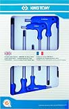 KT Pro Tools 22106MR 6-Piece Ball Hex Key Set [並行輸入品]