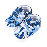 Domybest【春に、私と友達をすることを願いますか】春秋 綿の靴 子供用ファーストシューズ 写真小道具 誕生日プレゼント 出産お祝い 柔らか 滑り止め 暖かく保つ カモフラージュ 2色