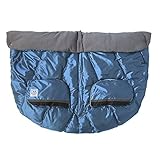 7AM Enfant Duo Double Stroller Blanket, Metallic Steel Blue by 7AM Enfant