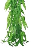 Yatim 5.9フィート人工Greeneryチェーン植物ガーランドLeaves Caneのウェディングホームインドアガーデンブーケガーランド外側 グリーン Yatim