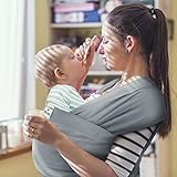 LovedByMoms Large Forward-Facing Hands Free Baby Wrap Carrier by LovedByMoms