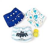 Leak-proof Diaper Pants Reusable Pocket Cloth Diapers One Size Adjustable Size Baby Diapers and Abso