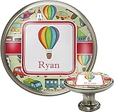 ヴィンテージTransportationキャビネットノブ(シルバー) ( Personalized )