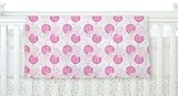 KESS InHouse Apple Kaur Designs Wild Dandelions Pink Gray Fleece Baby Blanket 40 x 30 [並行輸入品]