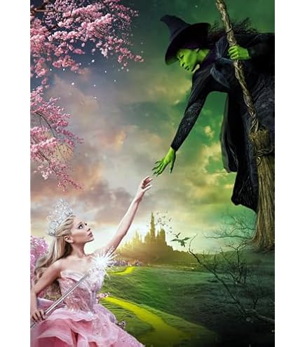Amazon.co.jp: 映画ポスター ウィキッド ふたりの魔女 Wicked 24×36