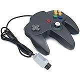 iFormosa N64 ゲーム機で使用できる ゲーム コントローラーブロス 黒 IF-N64C-BK