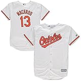Manny Machado Baltimore Oriolesユースホームクールベースレプリカジャージ( Large 14 / 16 )