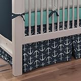 Carousel Designs Navy Anchors 2-Piece Crib Bedding Set by Carousel Designs
