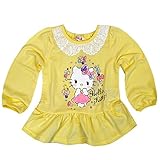 ハローキティ ビジュー チュニック トレーナー 女の子 サンリオ （クリーム80cm）