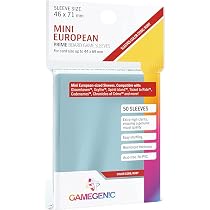 Sleeves Matte Gamegenic Pour 7 Wonders - 67x103 Mm - Lot De 80 - Marron - Parfait Pour Protéger Tes Cartes