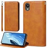 Galaxy A23 ケース 手帳型 ストラップ GalaxyA23 5G ケース ギャラクシー A23 ケース A23 カバー SC-56C SCG18 ケース a23スマホケース 適用 SIMフリー docomo au GalaxyA235G ケース Galaxy A23手帳ケース ぎゃらくしーA23 ケース 携帯カバー a23 5gケース CASE ギャラクシー a23 ケースカバー 適用 【BonwFzin】 PU レザー ストラップケース ストラップホール付き マグネット フリップ ケース 手帳 カードケース スマホケース カード収納 携帯カバー カード入れ スタンド 落ち着いた色 レトロ ライトブラウン