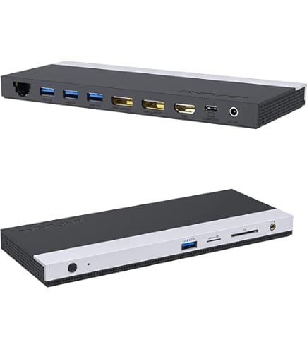 Amazon | WAVLINK USB C デュアル4Kドック 65WノートPC充電対応 Ultra