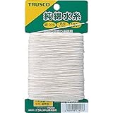 TRUSCO 純綿水糸 線径1.2mm 100m巻 MI8100M