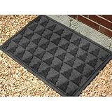 Aqua Shield Pine Treesマットサイズ: 2 ' x 3 '、カラーチャコール