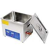 Jakan(ジャカン) 10L 業務用 超音波メガネ洗浄器 デジタル 超音波クリーナー ステンレススチール製 家庭に オフィスに