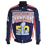 Denver Broncos NFLメンズSuper Bowl 50 Champions Cotton Twillジャケット