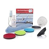 Glass Scratch Repair Kit, GP-WIZ System (ガラス擦り傷の修復DIYキット、GP-WIZシステム - 擦り傷、鉱物沈着、水による損傷、摩擦による損傷および酸腐食を