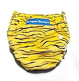 ドラゴンおむつカバー（フルオープンポケット型）[Dragon Flovers] (とら)