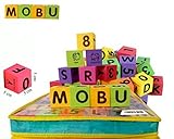 Mobu EvaフォームBuilding Blocks 30 pcsソフトアルファベットブロック( ABC )数字ブロック( 123 )動物マルチカラーの子の認識機能Preschool教育玩具
