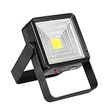 Docooler ソーラーパワーLED 屋外灯 USB充電ポート付き ポータブル 充電式 正方形デザイン キャンプ 釣り ハイキング 緊急用
