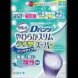 【まとめ買い】サルバ Dパンツ やわらかスリム うす型スーパー 男女共用 M-Lサイズ 22枚入り【ADL区分:一人で歩ける方】 ×2セット