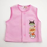 アンパンマン フリースベスト 　 (FA4307) (90ｃｍ, ピンク)