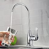bian-refined銅シングルコールドキッチン排水溝シンク水フィルター蛇口、ミキサー、耐腐食性節水洗面