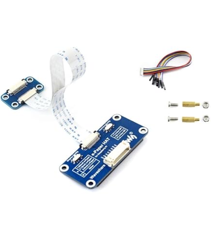 Amazon | waveshare 7.5インチ E-Ink Raw Display Raspberry Pi 4B/3B