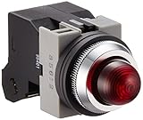 IDEC φ25 TWSシリーズ パイロットライト 丸形 LED照光 AC200/220V APS126DNR