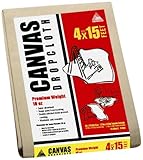 Trimaco Llc 51128 4-Feet by 15-Feet Premium 10-Ounce Canvas Drop Cloth [並行輸入品]