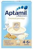Aptamil プロバイオティクス配合・離乳食用粉末（４〜６か月）125g x 6箱 『クリーミー・オートミール』 (海外直送）