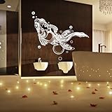 Wall Decal Vinyl Art Decor Design Set Fish Deep Sea Ocean Water Kids Children Nursery Dorm Bedroom B