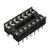 10個セット 2.54mm 14 ピン IC DIP インテグレート サーキット ソケット アダプター 並行輸入品