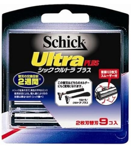 Amazon.co.jp: 【2個セット】シック スーパーIIプラスX 替刃 9個入