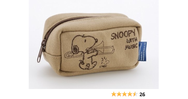 Snoopy With Music トロンボーンマウスピースポーチ 金管楽器ケース バッグ 楽器 音響機器 Amazon