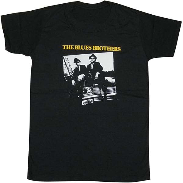 ブルースブラザーズ　プリントＴシャツ　Ｌサイズ Amazon | [minlada] プリントTシャツ 映画 ブルース・ブラザース The