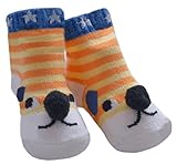 DinDonオリジナル TF トゥインクルドッグ 0-12ヶ月 イエロー #5513