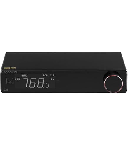 Amazon | TOPPING L70 フルバランス NFCA ヘッドフォンアンプ 