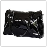 Vanchi Soho Boxy Black Changing Bag by Vanchi by Cheeky Rascals