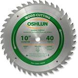Oshlun SBW-100040 10-Inch 40 Tooth ATB General Purpose Saw Blade with 5/8-Inch Arbor [並行輸入品]