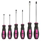 The Original Pink Box PB6SD 6-Piece Screwdrivers Set, Pink [並行輸入品]