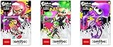 スプラトゥーンシリーズ amiibo3種セット(ガール【ネオンピンク】、ボーイ【ネオングリーン】、イカ【ネオンパープル】)